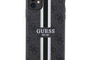 Guess 4G Printed Stripes MagSafe - Etui iPhone 11 (Czarny) - zdjęcie 3
