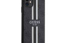 Guess 4G Printed Stripes MagSafe - Etui iPhone 11 (Czarny) - zdjęcie 4