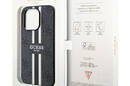 Guess 4G Printed Stripes MagSafe - Etui iPhone 14 Pro Max (Czarny) - zdjęcie 8