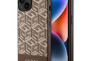 Guess GCube Stripes MagSafe - Etui iPhone 14 Plus (Br - zdjęcie 1
