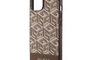 Guess GCube Stripes MagSafe - Etui iPhone 14 Plus (Br - zdjęcie 6