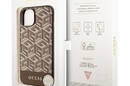 Guess GCube Stripes MagSafe - Etui iPhone 14 Plus (Br - zdjęcie 8