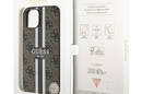 Guess 4G Printed Stripes MagSafe - Etui iPhone 14 Plus (Br - zdjęcie 8