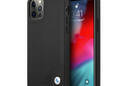 BMW Leather Deboss - Etui iPhone 12 / iPhone 12 Pro (czarny) - zdjęcie 1