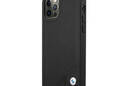 BMW Leather Deboss - Etui iPhone 12 / iPhone 12 Pro (czarny) - zdjęcie 2