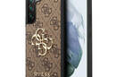 Guess 4G Big Metal Logo - Etui Samsung Galaxy S23 (bršzowy) - zdjęcie 1