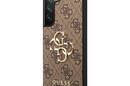 Guess 4G Big Metal Logo - Etui Samsung Galaxy S23 (bršzowy) - zdjęcie 2