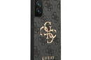 Guess 4G Big Metal Logo - Etui Samsung Galaxy S23 (szary) - zdjęcie 4