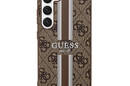 Guess 4G Printed Stripe - Etui Samsung Galaxy S23 (bršzowy) - zdjęcie 3
