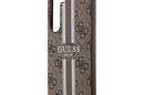 Guess 4G Printed Stripe - Etui Samsung Galaxy S23 (bršzowy) - zdjęcie 6