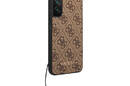 Guess 4G Charms Collection - Etui Samsung Galaxy S23 (bršzowy) - zdjęcie 4