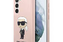 Karl Lagerfeld Silicone NFT Ikonik - Etui Samsung Galaxy S23 (różowy) - zdjęcie 1