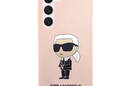 Karl Lagerfeld Silicone NFT Ikonik - Etui Samsung Galaxy S23 (różowy) - zdjęcie 3
