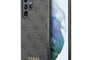 Guess 4G Metal Logo - Etui Samsung Galaxy S23 Ultra (szary) - zdjęcie 1