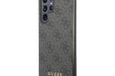 Guess 4G Metal Logo - Etui Samsung Galaxy S23 Ultra (szary) - zdjęcie 2