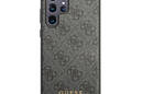 Guess 4G Metal Logo - Etui Samsung Galaxy S23 Ultra (szary) - zdjęcie 3