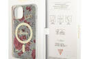 Guess Flower MagSafe - Etui iPhone 14 (Zielony) - zdjęcie 8