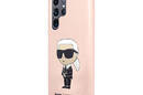 Karl Lagerfeld Silicone NFT Ikonik - Etui Samsung Galaxy S23 Ultra (różowy) - zdjęcie 2
