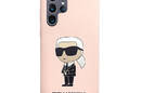 Karl Lagerfeld Silicone NFT Ikonik - Etui Samsung Galaxy S23 Ultra (różowy) - zdjęcie 3