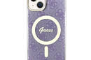 Guess 4G MagSafe - Etui iPhone 14 (Purpurowy) - zdjęcie 3