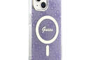 Guess 4G MagSafe - Etui iPhone 14 (Purpurowy) - zdjęcie 4
