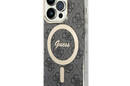 Guess 4G MagSafe - Etui iPhone 14 Pro (Czarny) - zdjęcie 1
