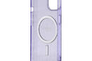 Guess Glitter Gold MagSafe - Etui iPhone 14 Plus (Purpurowy) - zdjęcie 7