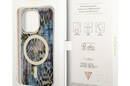 Guess Leopard MagSafe - Etui iPhone 14 Pro Max (Niebieski) - zdjęcie 8