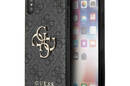 Guess 4G Big Metal Logo - Etui iPhone X (szary) - zdjęcie 1