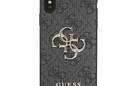 Guess 4G Big Metal Logo - Etui iPhone X (szary) - zdjęcie 3