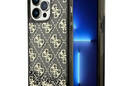 Guess Liquid Glitter Transculent 4G - Etui iPhone 14 Pro Max (Czarny) - zdjęcie 1