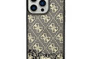 Guess Liquid Glitter Transculent 4G - Etui iPhone 14 Pro Max (Czarny) - zdjęcie 3