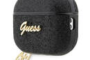 Guess 4G Glitter Flake - Etui AirPods Pro 2 (czarny) - zdjęcie 3