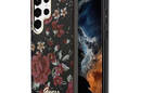 Guess Flower Collection - Etui Samsung Galaxy S23 Ultra (khaki) - zdjęcie 1