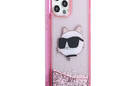 Karl Lagerfeld Liquid Glitter NFT Choupette Head - Etui iPhone 12 / iPhone 12 Pro (r - zdjęcie 4