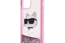 Karl Lagerfeld Liquid Glitter NFT Choupette Head - Etui iPhone 12 / iPhone 12 Pro (r - zdjęcie 6