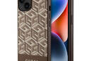 Guess GCube Stripes MagSafe - Etui iPhone 14 (Br - zdjęcie 1