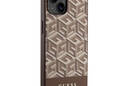 Guess GCube Stripes MagSafe - Etui iPhone 14 (Br - zdjęcie 4