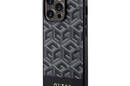 Guess GCube Stripes MagSafe - Etui iPhone 14 Pro (Czarny) - zdjęcie 2