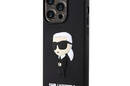 Karl Lagerfeld 3D Rubber NFT Ikonik - Etui iPhone 14 Pro (Czarny) - zdjęcie 2