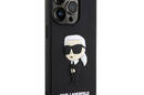 Karl Lagerfeld 3D Rubber NFT Ikonik - Etui iPhone 14 Pro (Czarny) - zdjęcie 4