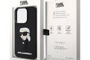 Karl Lagerfeld 3D Rubber NFT Ikonik - Etui iPhone 14 Pro (Czarny) - zdjęcie 8