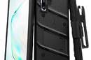 Zizo Bolt Cover - Pancerne etui Samsung Galaxy Note 10 oraz podstawka & uchwyt do paska (Black/Black) - zdjęcie 1