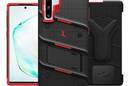 Zizo Bolt Cover - Pancerne etui Samsung Galaxy Note 10 oraz podstawka & uchwyt do paska (Black/Red) - zdjęcie 5
