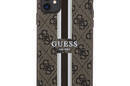 Guess 4G Printed Stripes MagSafe - Etui iPhone 11 (Br - zdjęcie 3