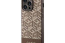 Guess GCube Stripes MagSafe - Etui iPhone 14 Pro Max (Br - zdjęcie 2