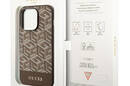 Guess GCube Stripes MagSafe - Etui iPhone 14 Pro (Br - zdjęcie 8