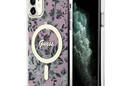 Guess Flower MagSafe - Etui iPhone 11 (R - zdjęcie 1