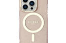 Guess Glitter Gold MagSafe - Etui iPhone 11 (R - zdjęcie 1