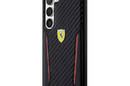 Ferrari Carbon Contrast Edges - Etui Samsung Galaxy S23+ (czarny) - zdjęcie 2